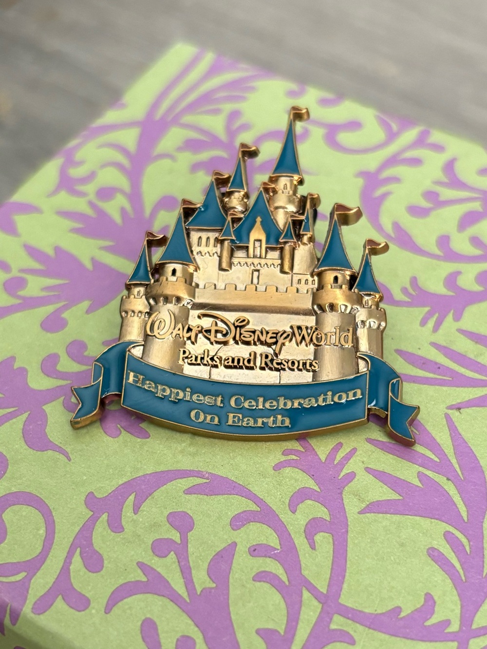 Cinderellas Castle Disney Authentic Pin